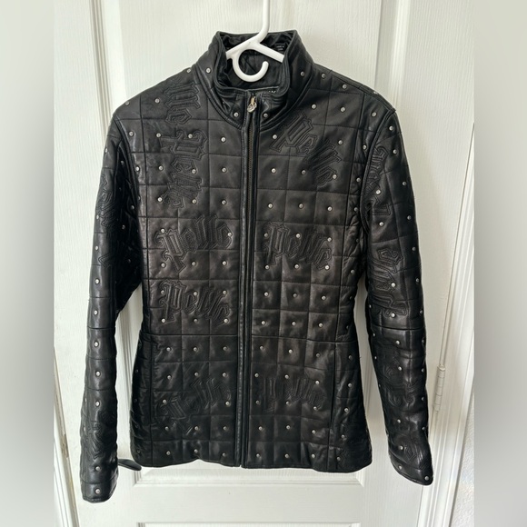 Vintage Woman’s Marc Buchanan Pelle Pelle Leather Jacket size 6 - Picture 1 of 12